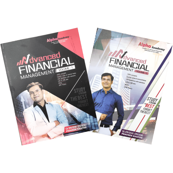 Advanced Financial Management (AFM) Books <br>By CA, CFA(USA), CPA(USA) Praveen Khatod